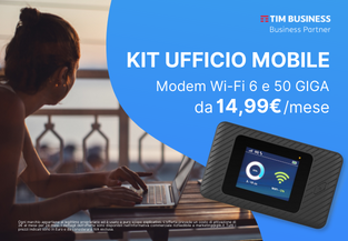Kit Ufficio Mobile 5G: Lavora in Smart Working