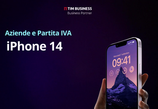 iPhone 14 per Partite IVA con offerta TIM Business