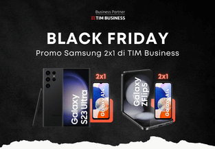 Black Friday di TIM Business con la Promo Samsung 2×1
